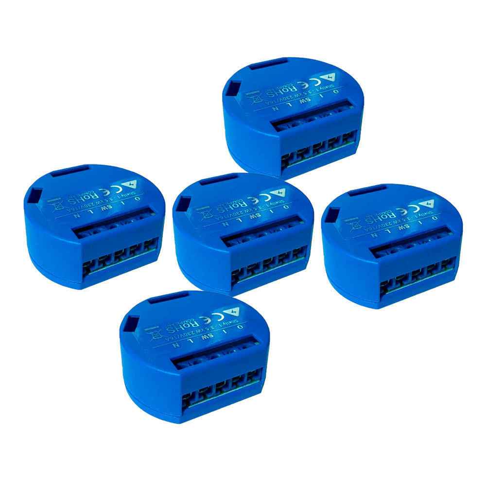 Pack 5x Rele Shelly 1 UL