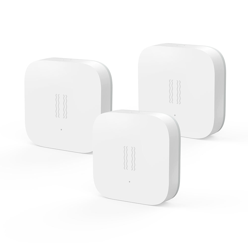 Pack 3x Sensor de Vibración Inalámbrico Zigbee HomeKit