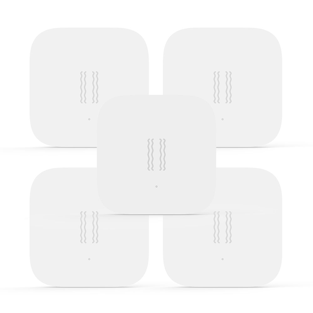 Pack 5x Sensor de Vibración Inalámbrico Zigbee HomeKit