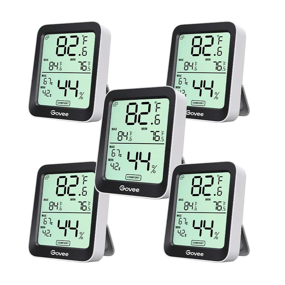 Pack 5x Termómetro Higrómetro Bluetooth Govee