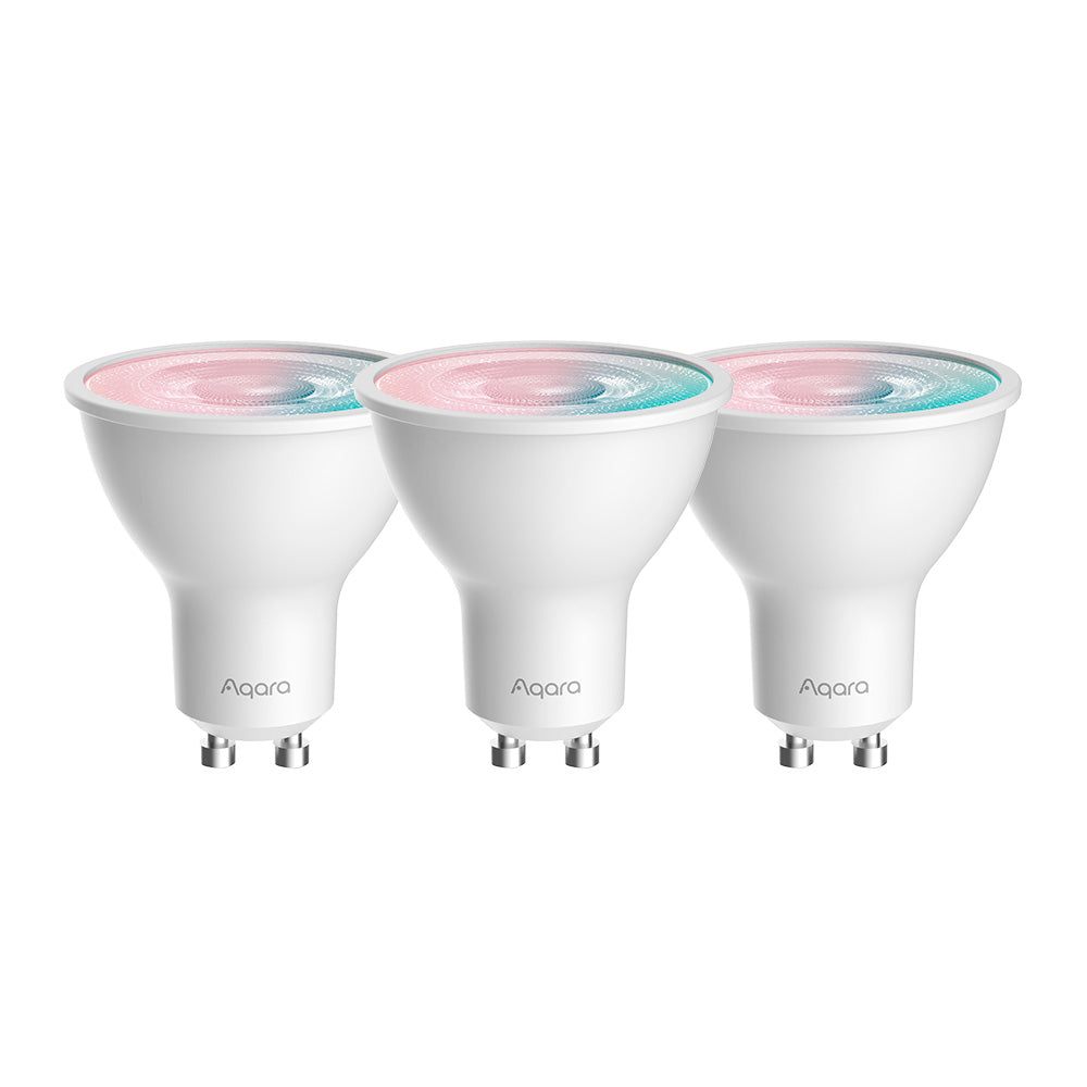 Pack Ampolletas LED Zigbee GU10 T2 RGB Aqara - imagen 4