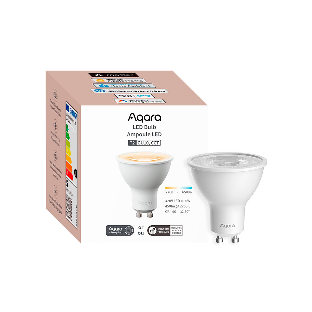 Pack Ampolletas LED Zigbee GU10 T2 Aqara