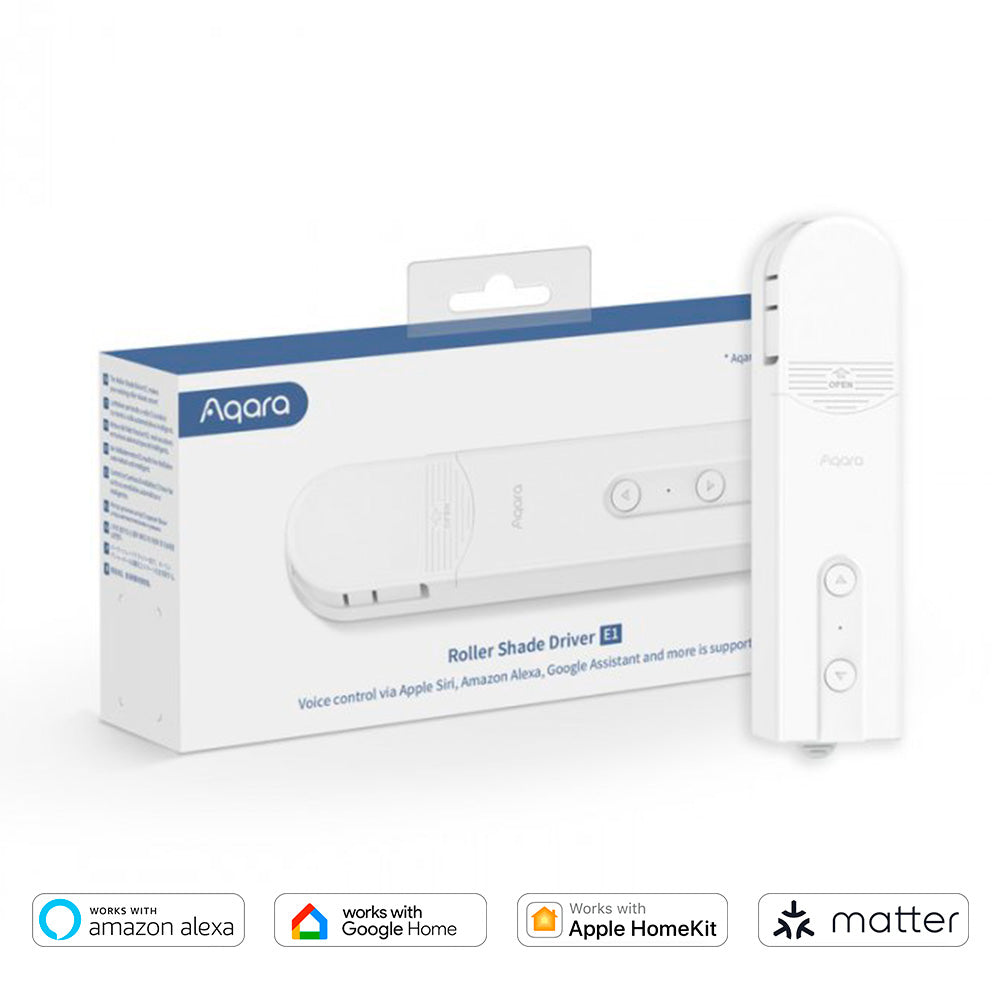 Pack Motor de Cortinas Roller E1 Zigbee Automatizable