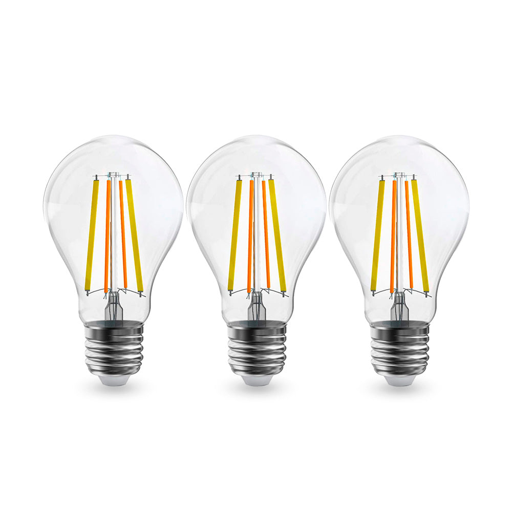 Pack 3x Ampolleta LED Vintage Sonoff Luz Calida / Fria
