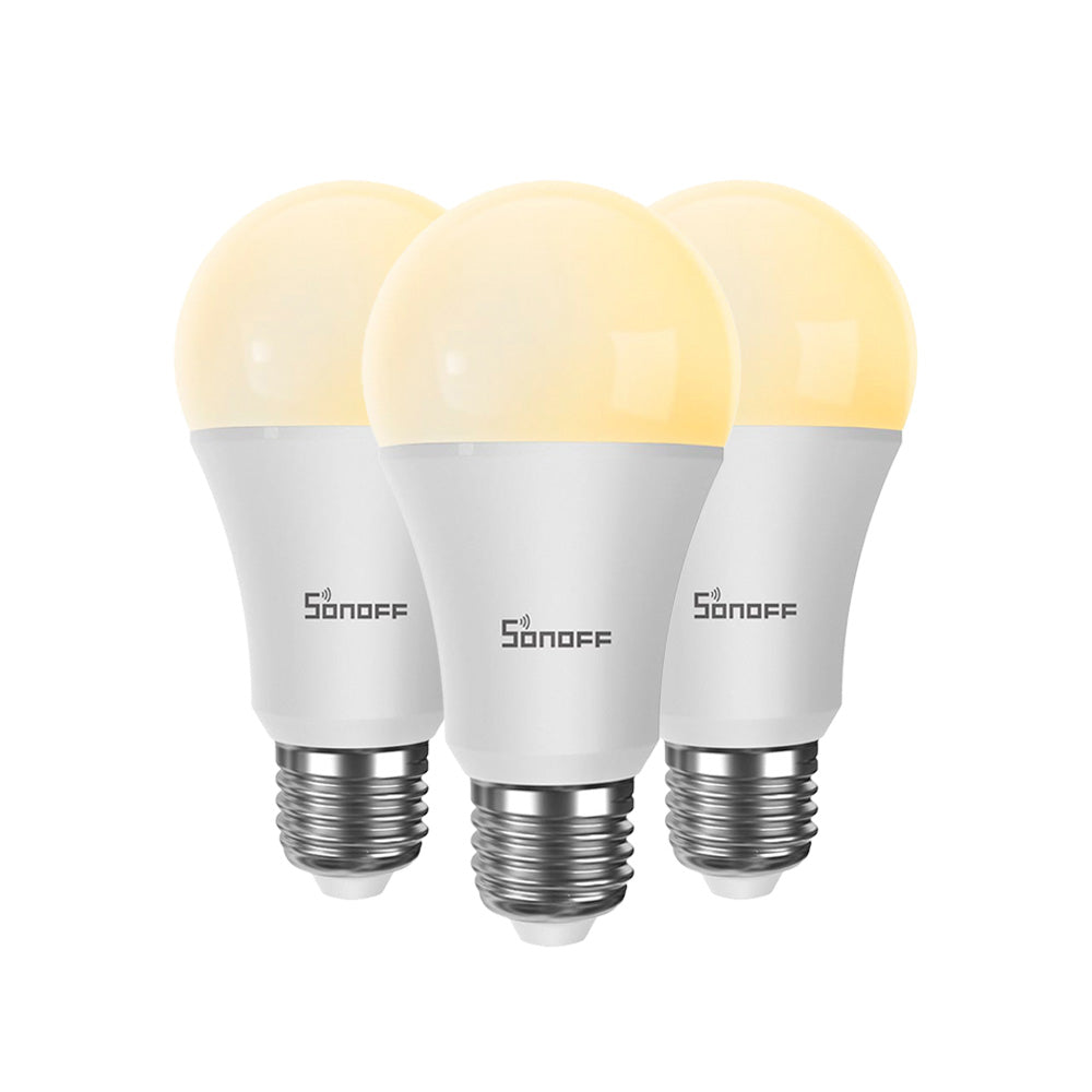 Pack 3x Ampolleta LED Sonoff Luz Cálida / Fría