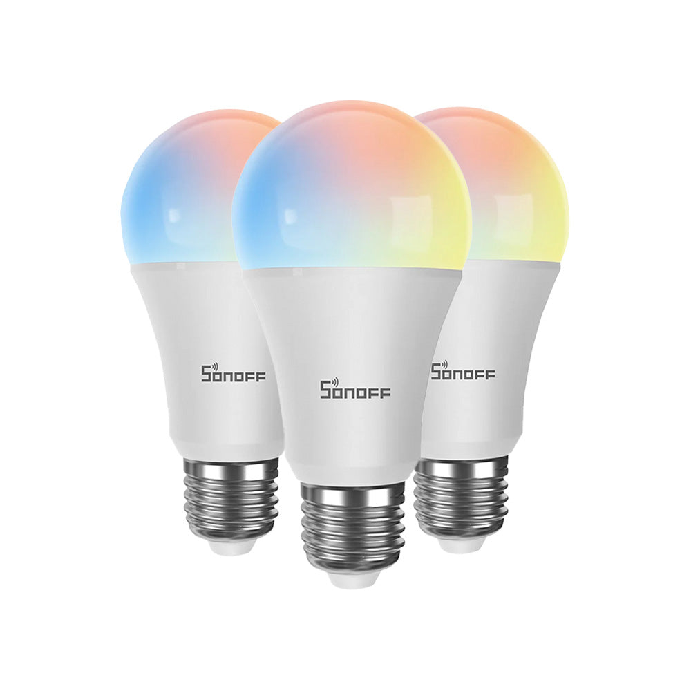 Pack 3x Ampolleta LED RGB Sonoff Multicolor