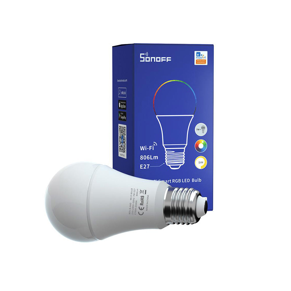 Pack 3x Ampolleta LED RGB Sonoff Multicolor