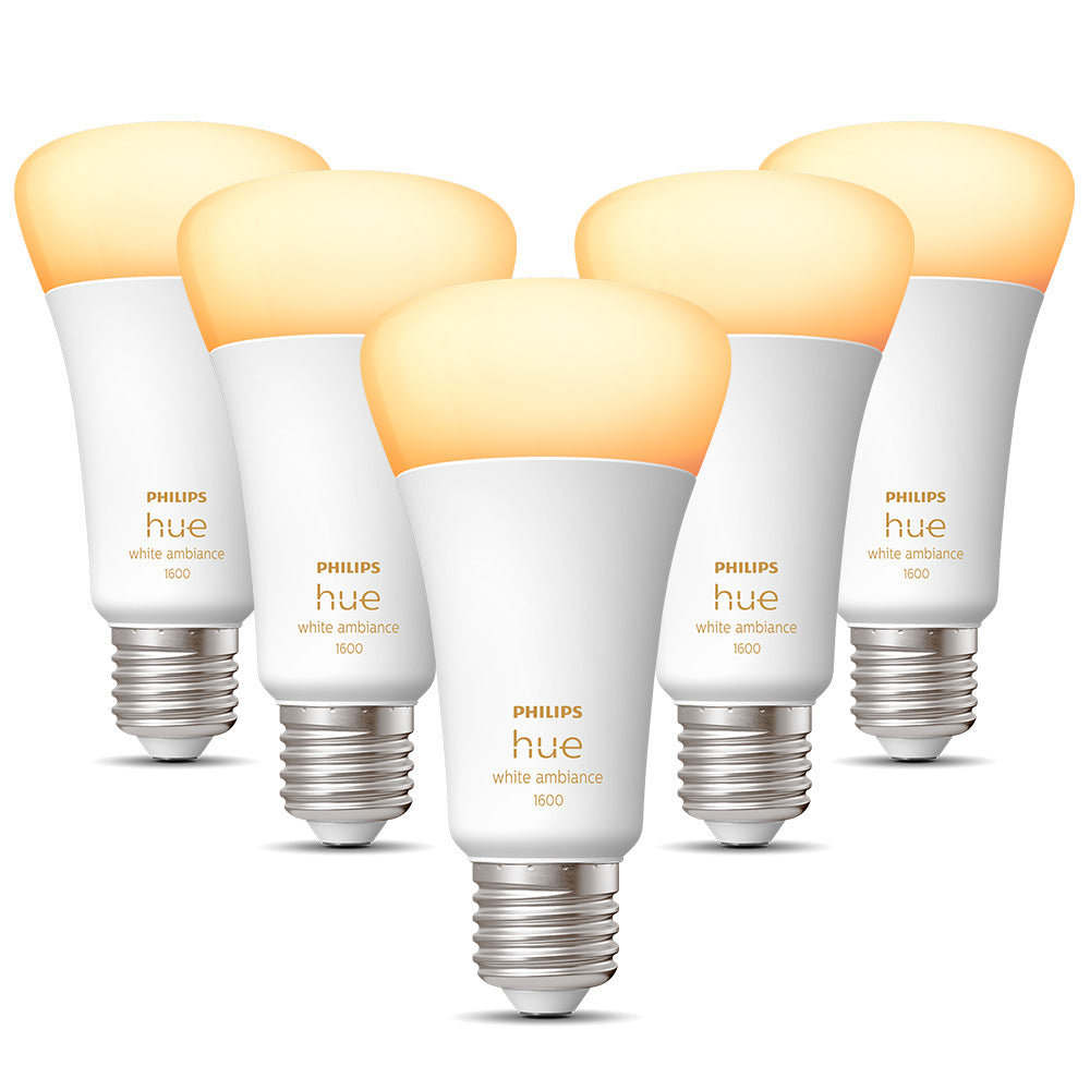Pack Ampolleta inteligente Philips Hue WA A67 E27 de 1600Lm