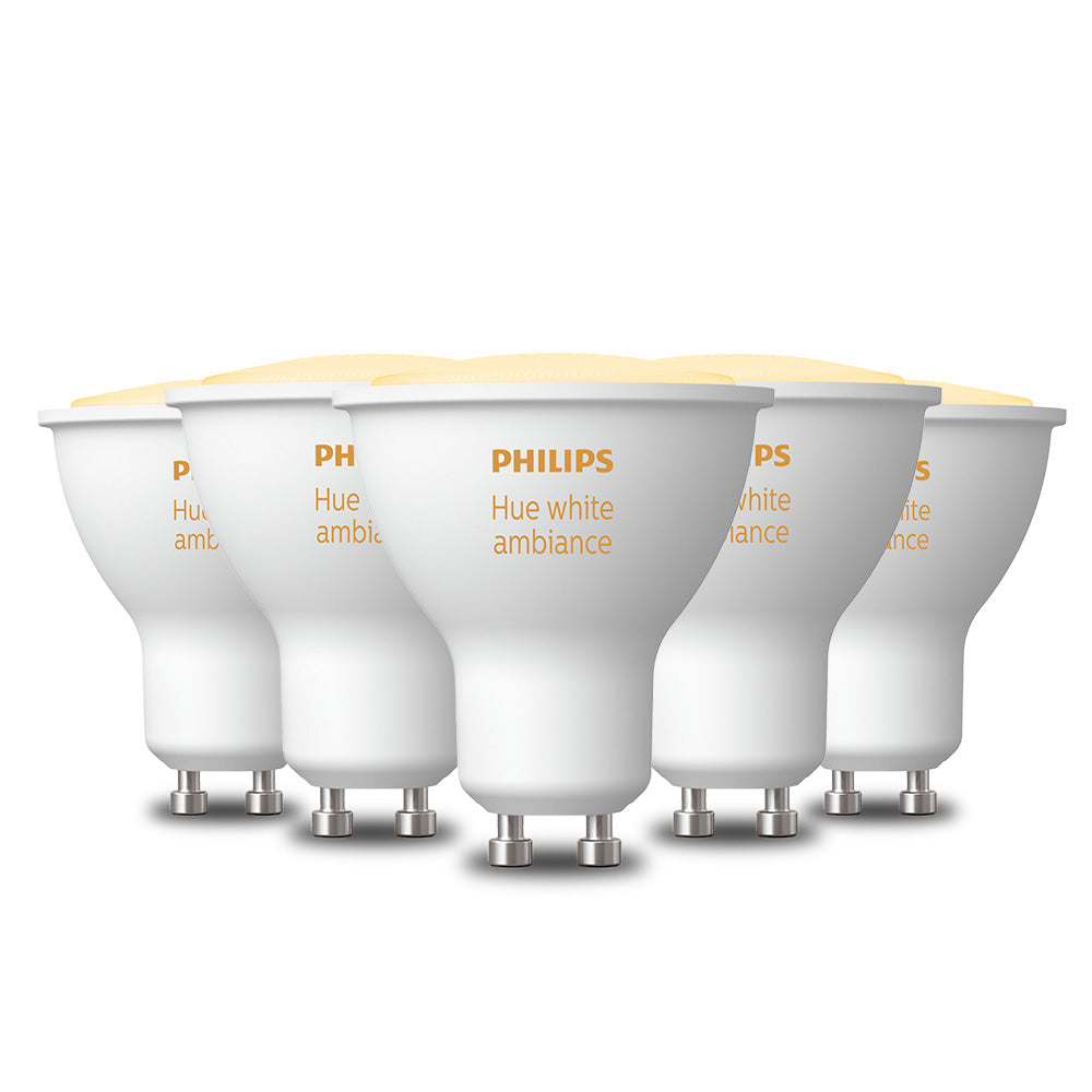 Pack Ampolleta smart gu10 4.3w Philips Hue