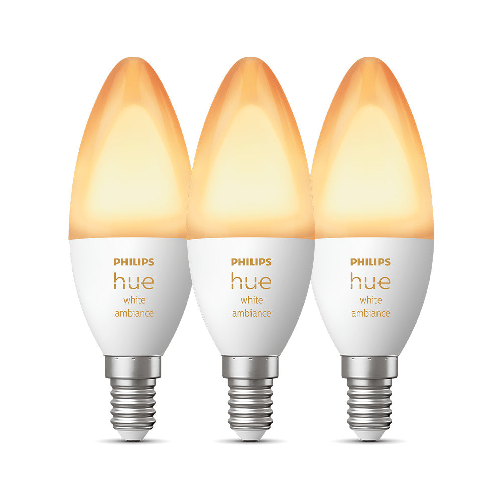 Pack Ampolleta inteligente White Ambience B39 E14 Philips Hue