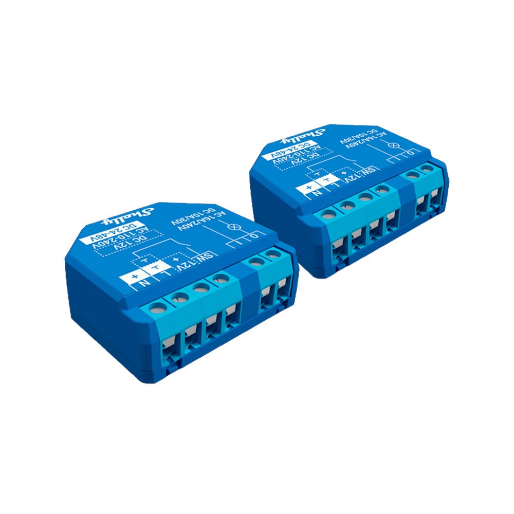 Pack Interruptor Relay Plus 1 UL Shelly