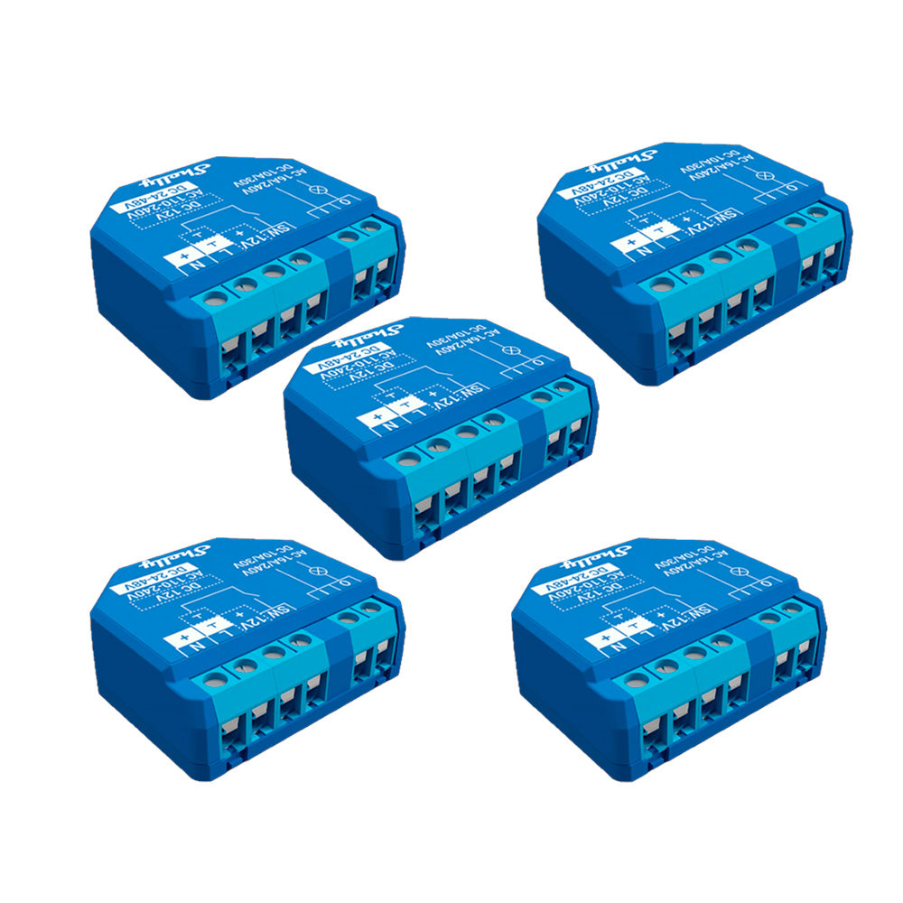 Pack 5x Rele Shelly Plus 1 UL