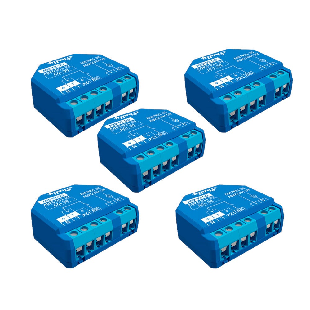 Pack Interruptor Relay Plus 1 UL Shelly