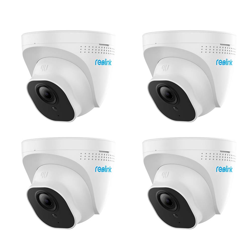 Pack 4x Cámara de Seguridad Exterior IP PoE RLC-520A Reolink