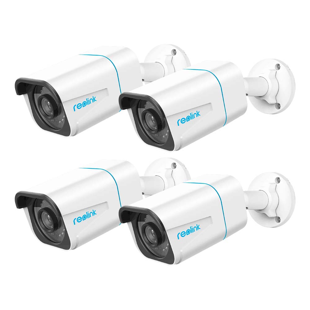 Pack 4x Cámara de seguridad Exterior IP PoE RLC-810A Reolink
