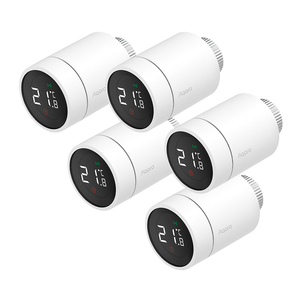 Pack Termostato Inteligente E1 Zigbee 3.0 para Radiador Aqara