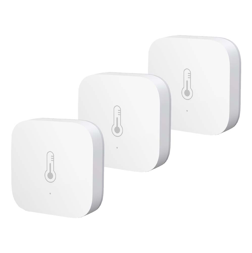 Pack 3x Sensor de Temperatura y Humedad Zigbee