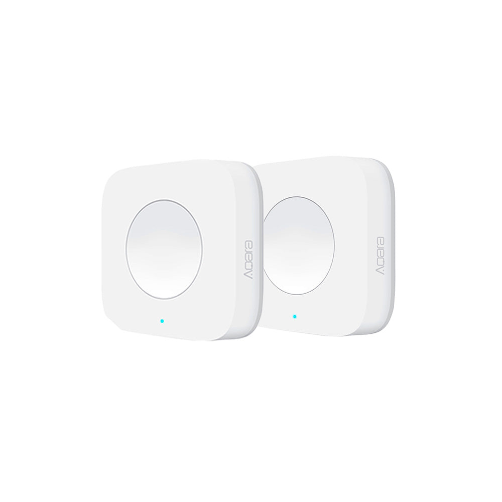 Pack 2x Switch Inalámbrico Mini Para 3 Acciones Homekit