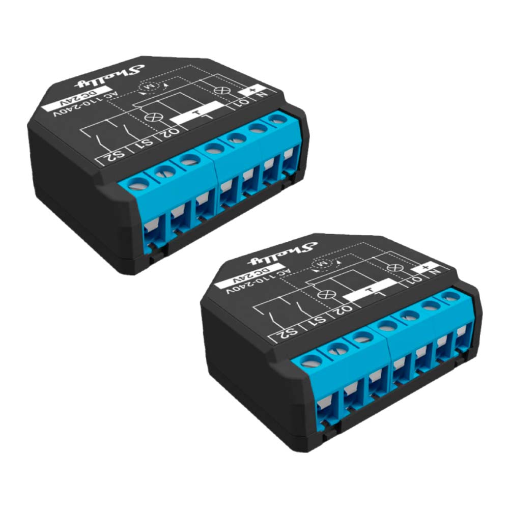 Pack 2x Rele Shelly Plus 2PM
