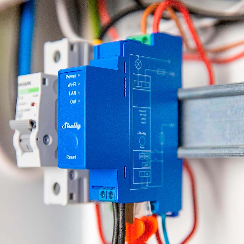 Interruptor Relay Inteligente Pro 1 Shelly