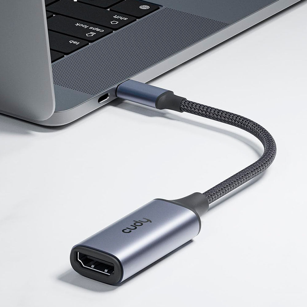 Adaptador USB-C a HDMI 2.0, 4K 60Hz Cudy