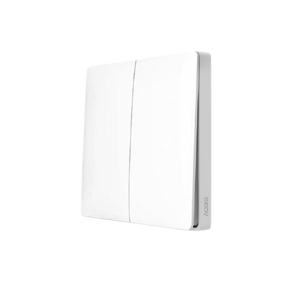 Kit 2x Ampolleta Led E27 9W + Interruptor Doble Zigbee Aqara
