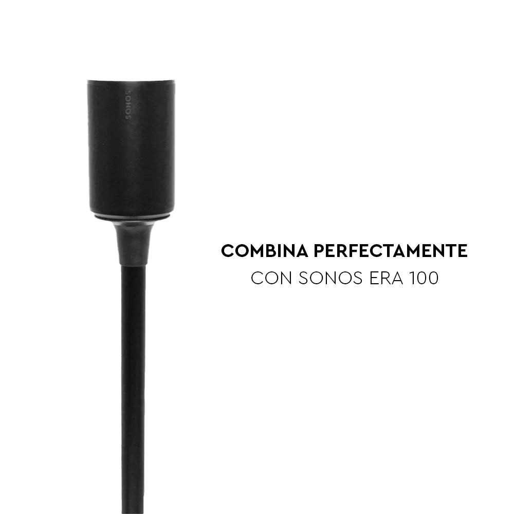 Soporte de altura fija Sanus para altavoz Era 100 - Negro