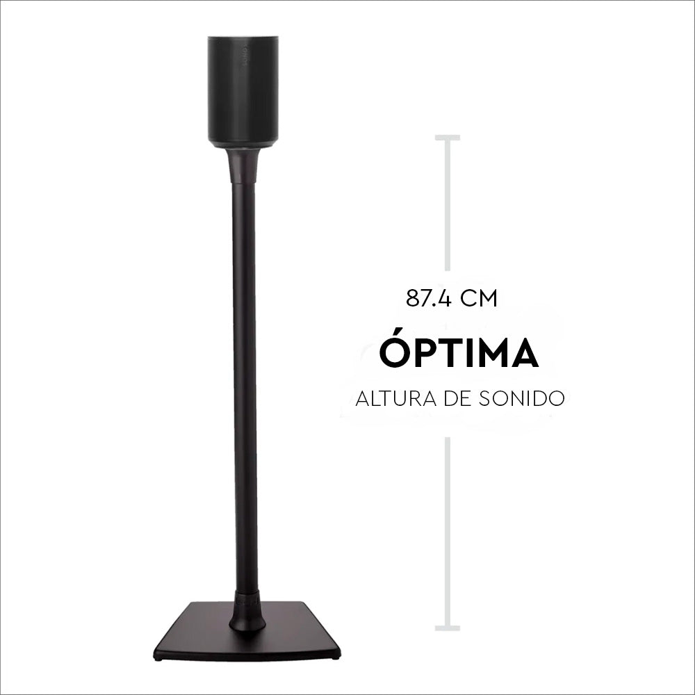 Soporte de altura fija Sanus para altavoz Era 100 - Negro
