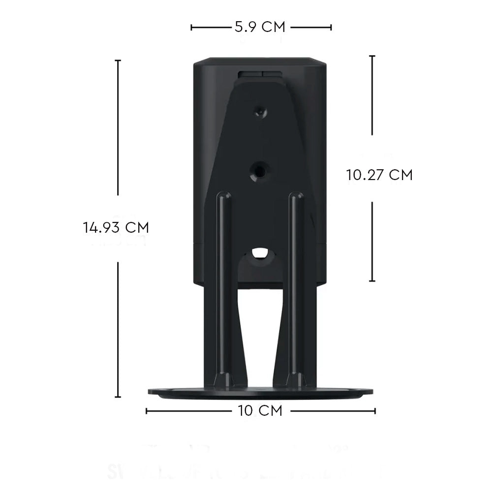 Pack 2x Soporte de pared Sanus para altavoz Era 100 Negro - imagen 4