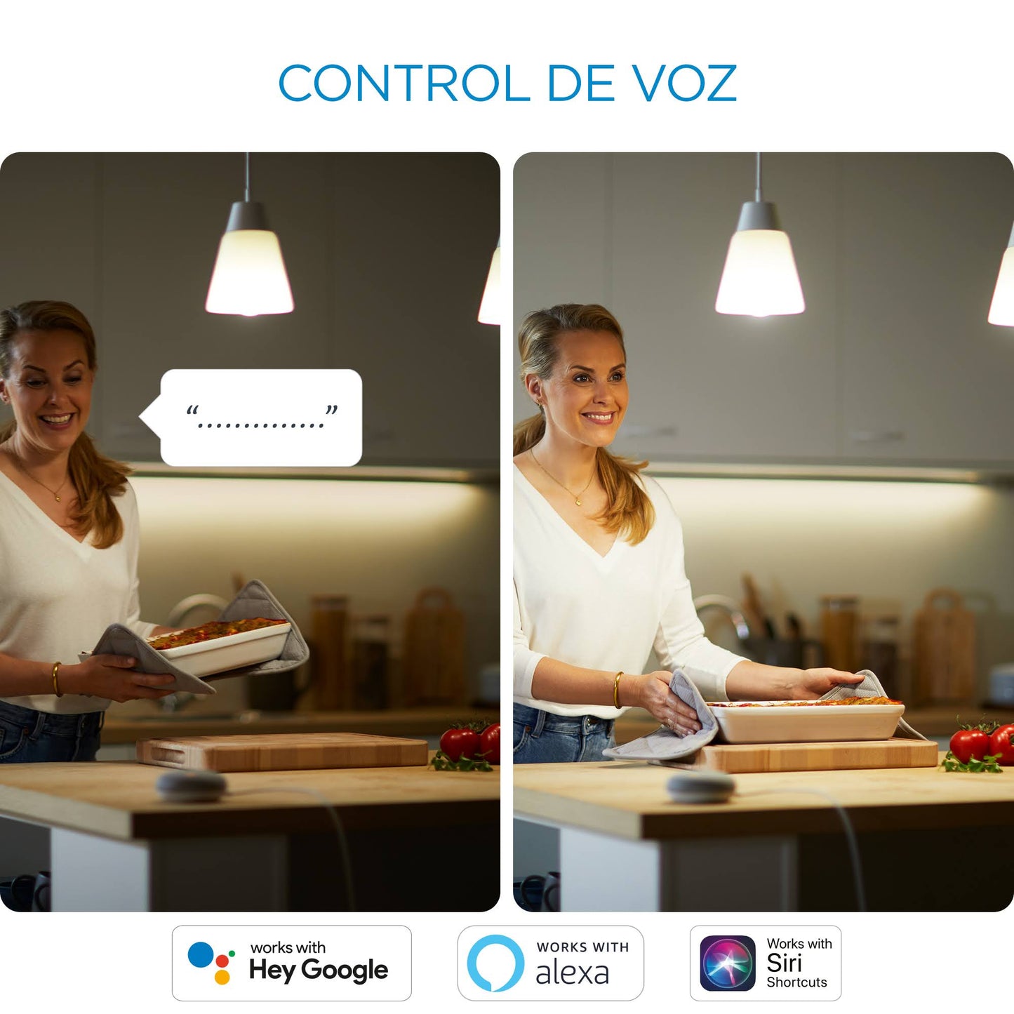 Pack Ampolleta LED Wiz Wifi Luz Calido/fria 4.9w Gu10