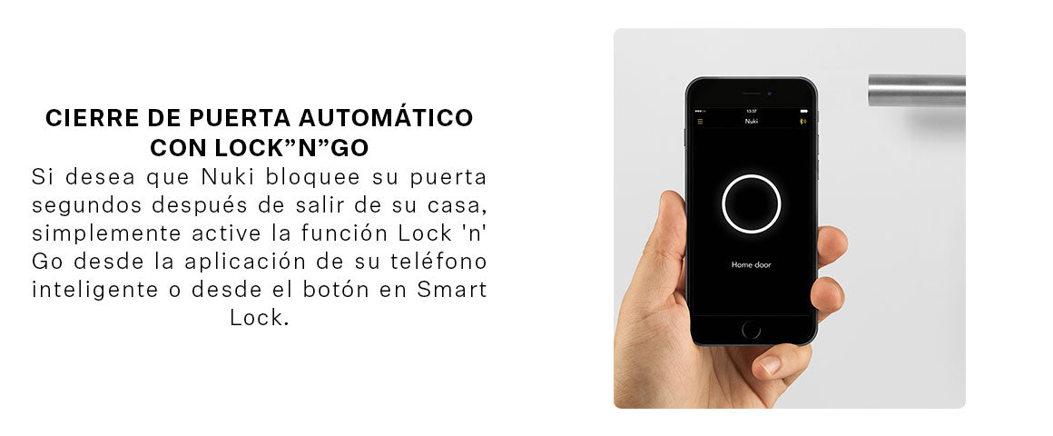 Cerradura Smart Lock 3.0 blanco Nuki Open Box