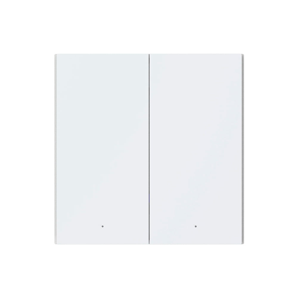 Switch de Pared E1 EU Zigbee Doble Sin Neutro Open Box