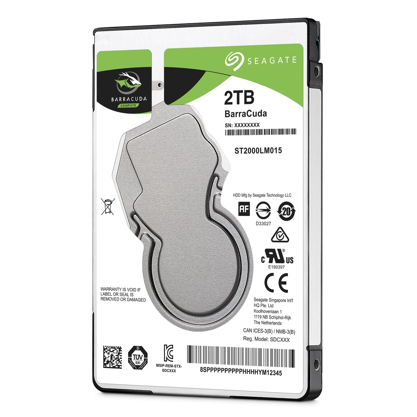 Disco Duro Seagate 2 TB