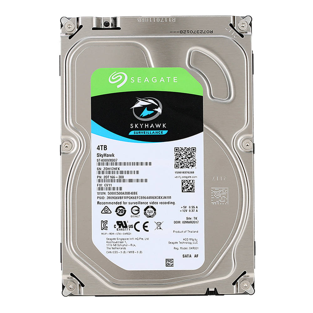 Disco Duro Seagate 4TB Skyhawk 64MB
