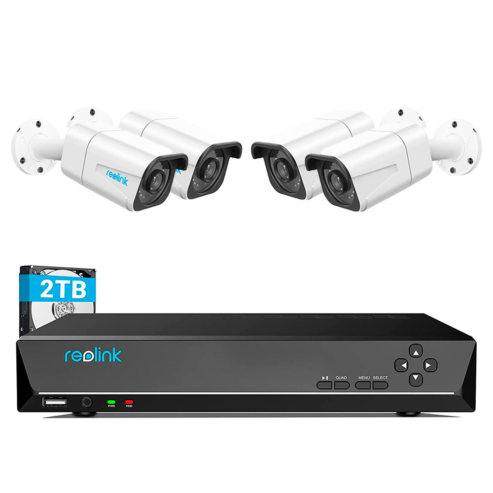 Kit de Seguridad Inteligente 4K Reolink