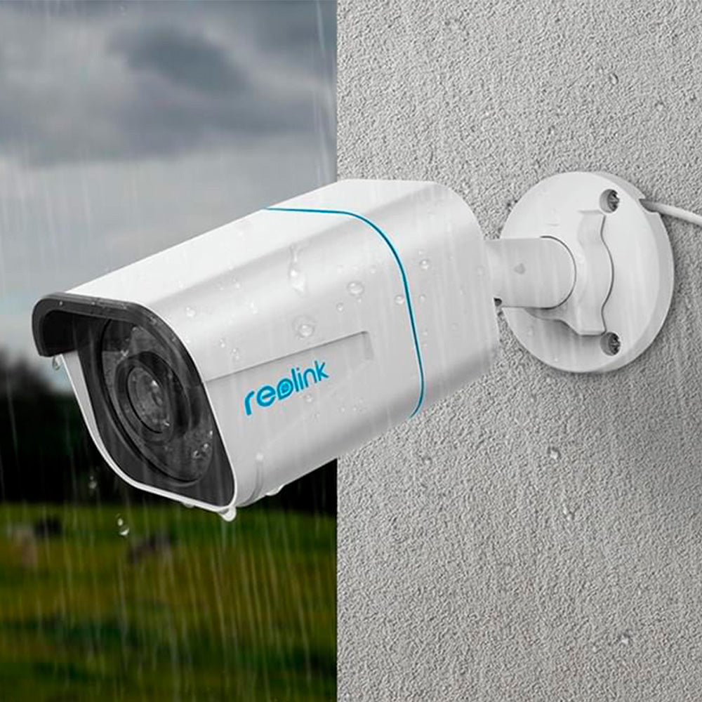 Kit NVR 8 canales + 4x cámaras de seguridad PoE 4K Bullet Reolink