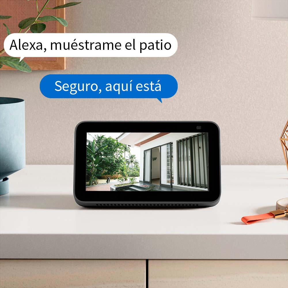Kit Cámara de Seguridad WiFi Reolink Argus 3 Pro + Amazon Echo Show 5 (3 Gen)