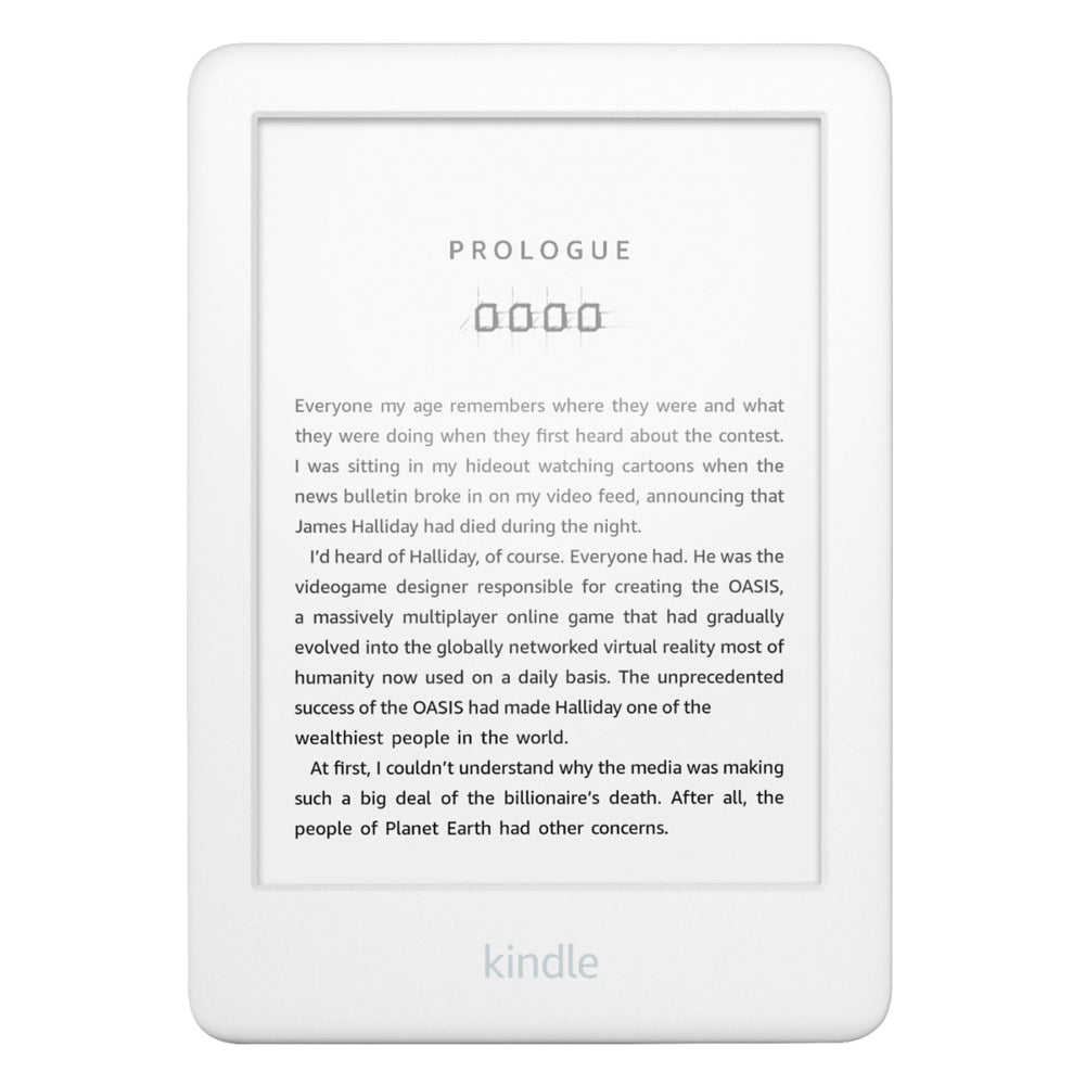 Nuevo Amazon Kindle Con Luz Frontal - 8GB - Blanco