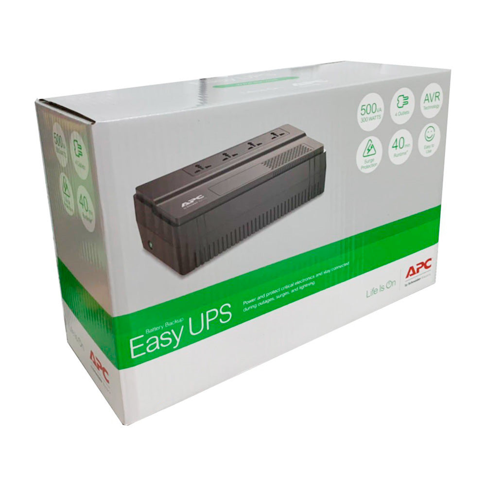 APC Easy UPS BV 500VA Salida Universal AVR 230V