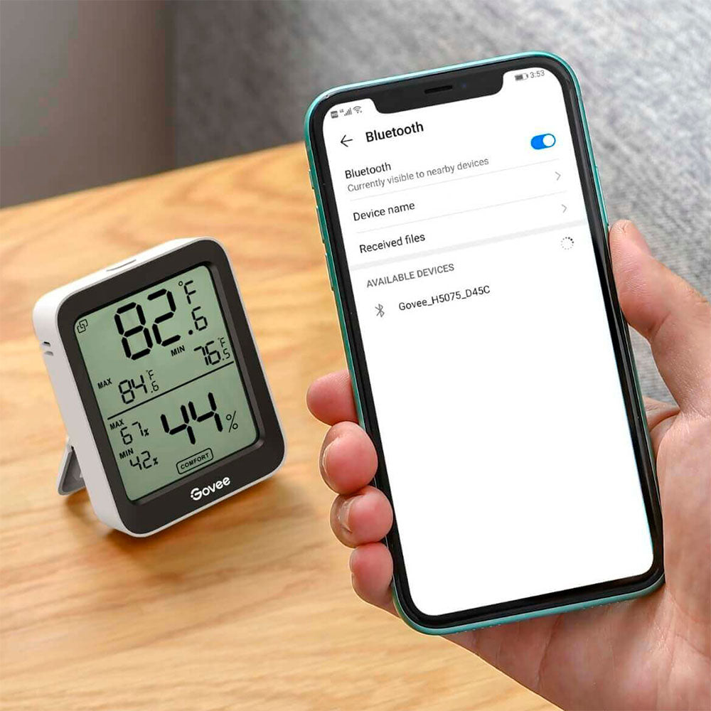 Termómetro Higrómetro Bluetooth Govee