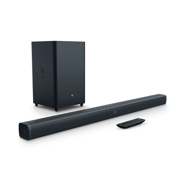 Soundbar con subwoofer inalambrico JBL Bar 2.1 300W