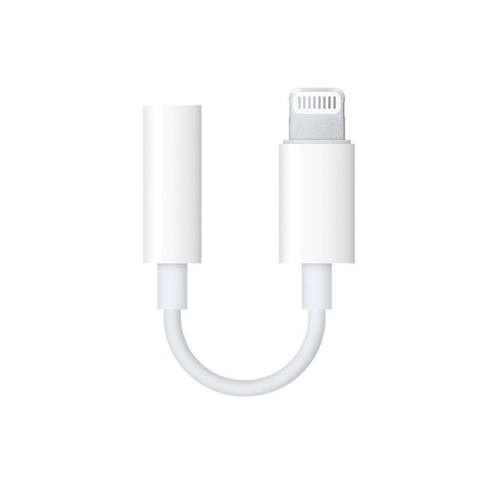 Adaptador Lightning a Jack 3,5 Apple - Blanco