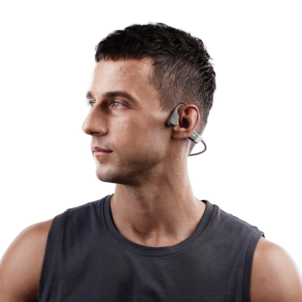 Audífonos Deportivos Bluetooth Shokz OpenRun - Lunar Grey