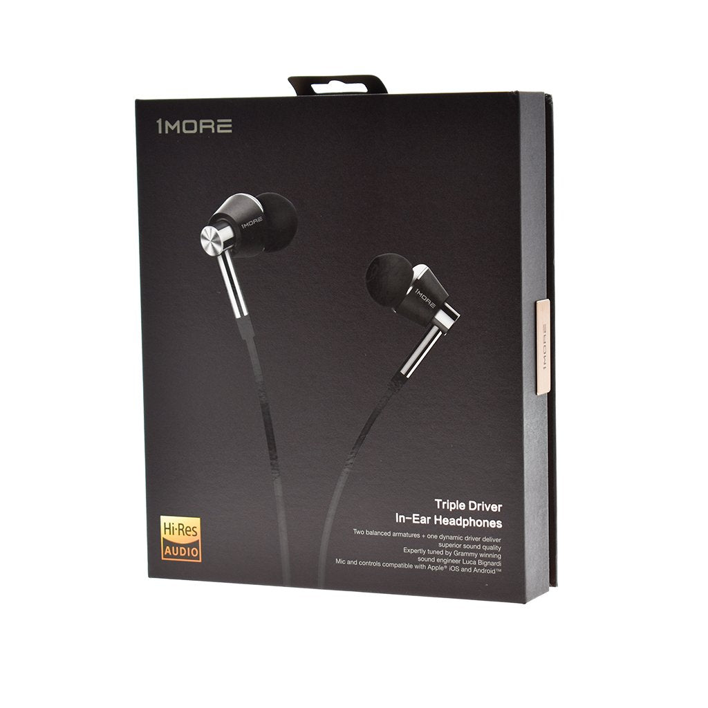 Audífono In-Ear 1More Triple Driver Titanium