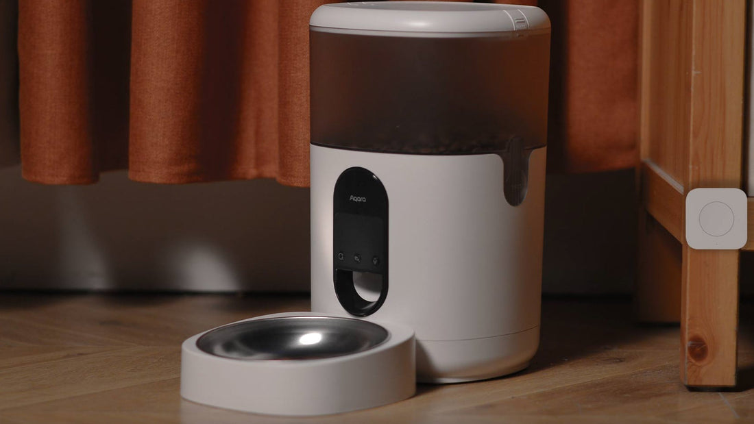 Cuida a tus mascotas junto al Alimentador Inteligente de Mascotas Aqara