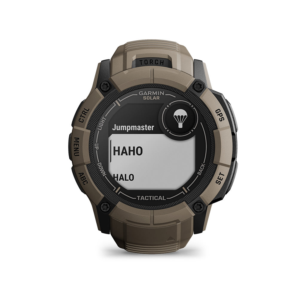 Garmin Instinct 2X Solar Tactical Edition, Marrón pardo