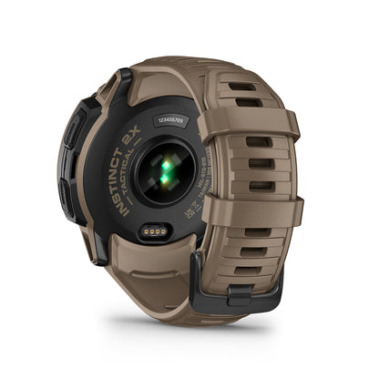 Garmin Instinct 2X Solar Tactical Edition, Marrón pardo