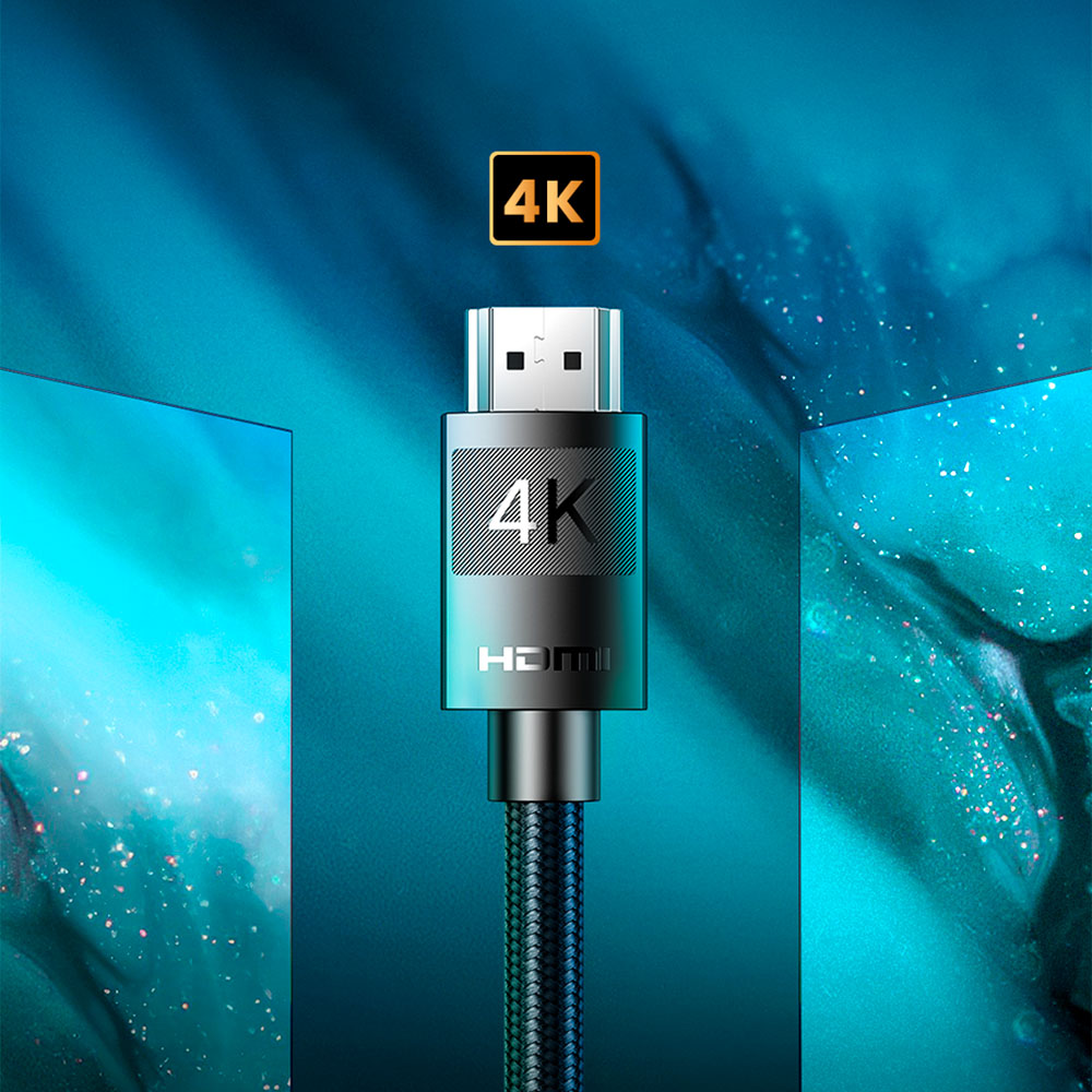 Cable HDMI Ugreen HD119 4k a 30hz de 5mts Negro