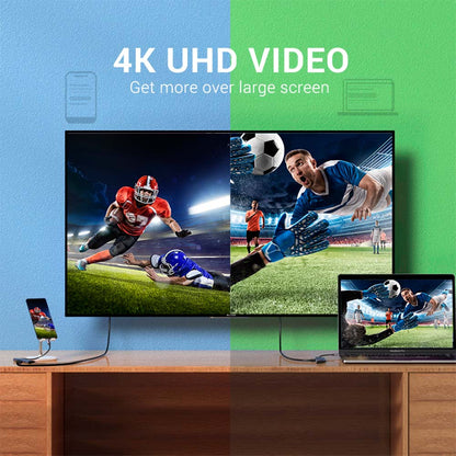 Multipuerto 6 en 1 USB-C con 100W 4K30HZ Ugreen