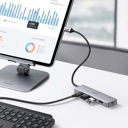 Multipuerto 4 en 1 USB-C de 5Gbps Ugreen